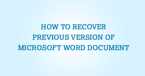 recover overwritten word document 2016